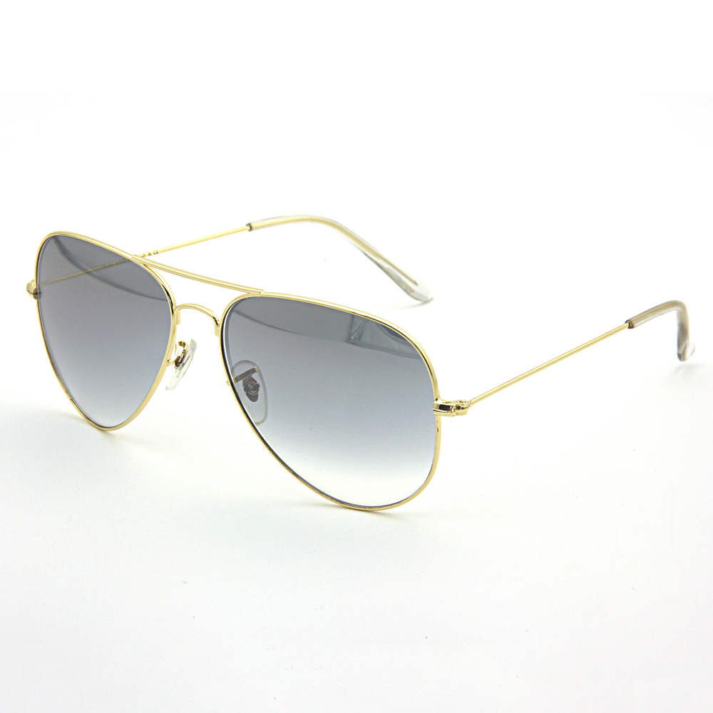 Wholesale Stainless Steel Iconic Aviator Sun Glasses of All Time Classic Pilot Sunglasses with Optical Glass Lenses 3025 Celebrities Wear Shades Online