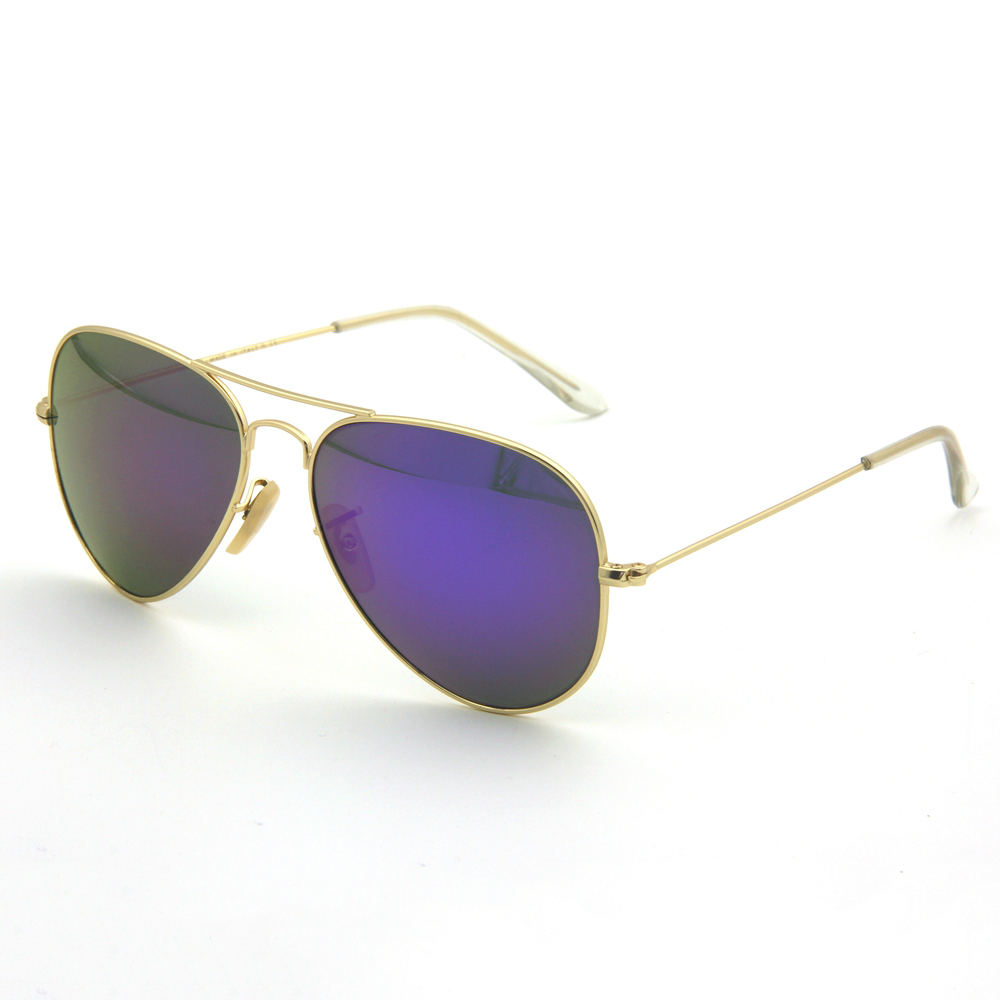 Wholesale Stainless Steel Iconic Aviator Sun Glasses of All Time Classic Pilot Sunglasses with Optical Glass Lenses 3025 Celebrities Wear Shades Online