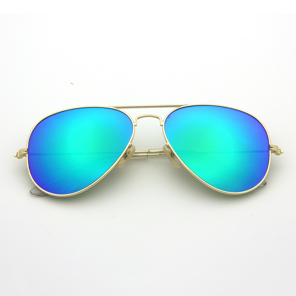 Wholesale Stainless Steel Iconic Aviator Sun Glasses of All Time Classic Pilot Sunglasses with Optical Glass Lenses 3025 Celebrities Wear Shades Online