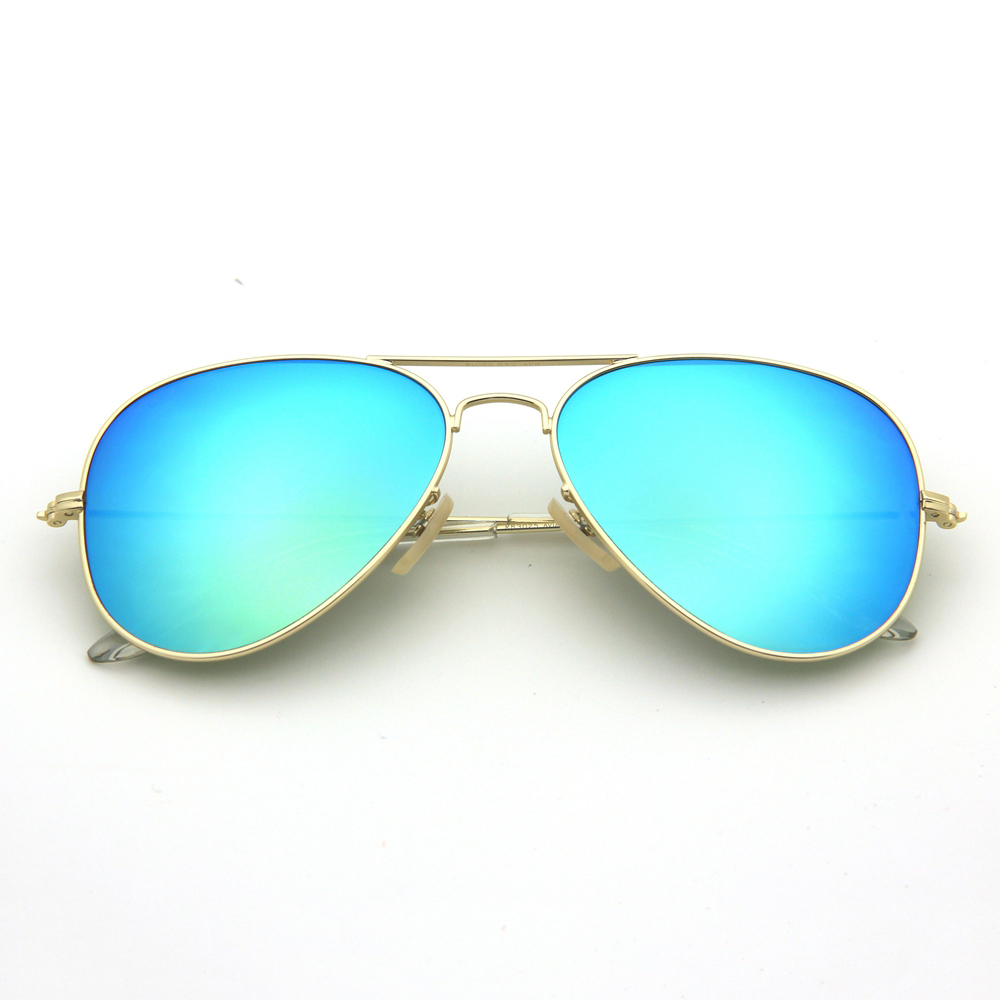 Wholesale Stainless Steel Iconic Aviator Sun Glasses of All Time Classic Pilot Sunglasses with Optical Glass Lenses 3025 Celebrities Wear Shades Online
