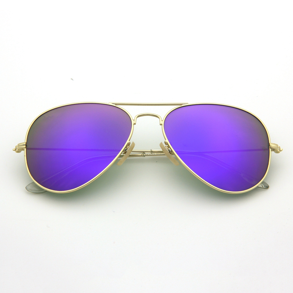 Wholesale Stainless Steel Iconic Aviator Sun Glasses of All Time Classic Pilot Sunglasses with Optical Glass Lenses 3025 Celebrities Wear Shades Online