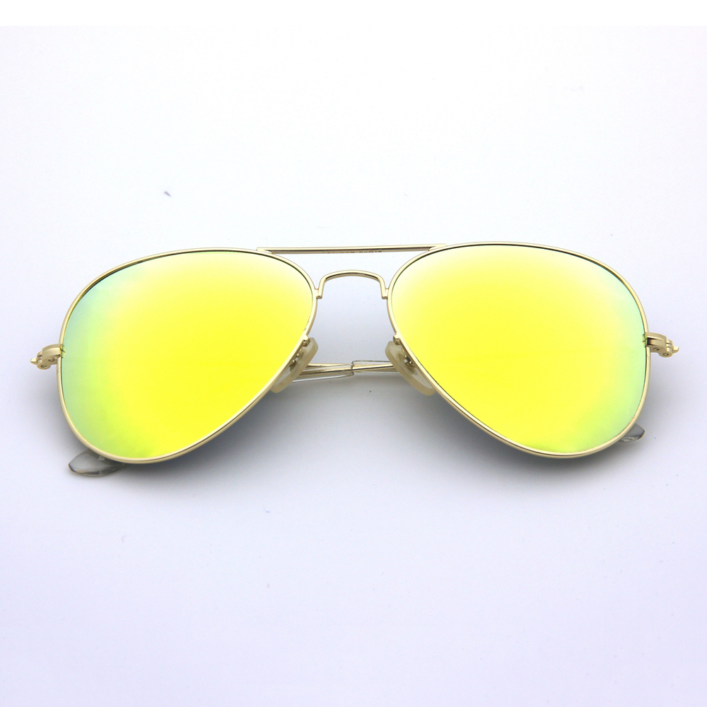 Wholesale Stainless Steel Iconic Aviator Sun Glasses of All Time Classic Pilot Sunglasses with Optical Glass Lenses 3025 Celebrities Wear Shades Online