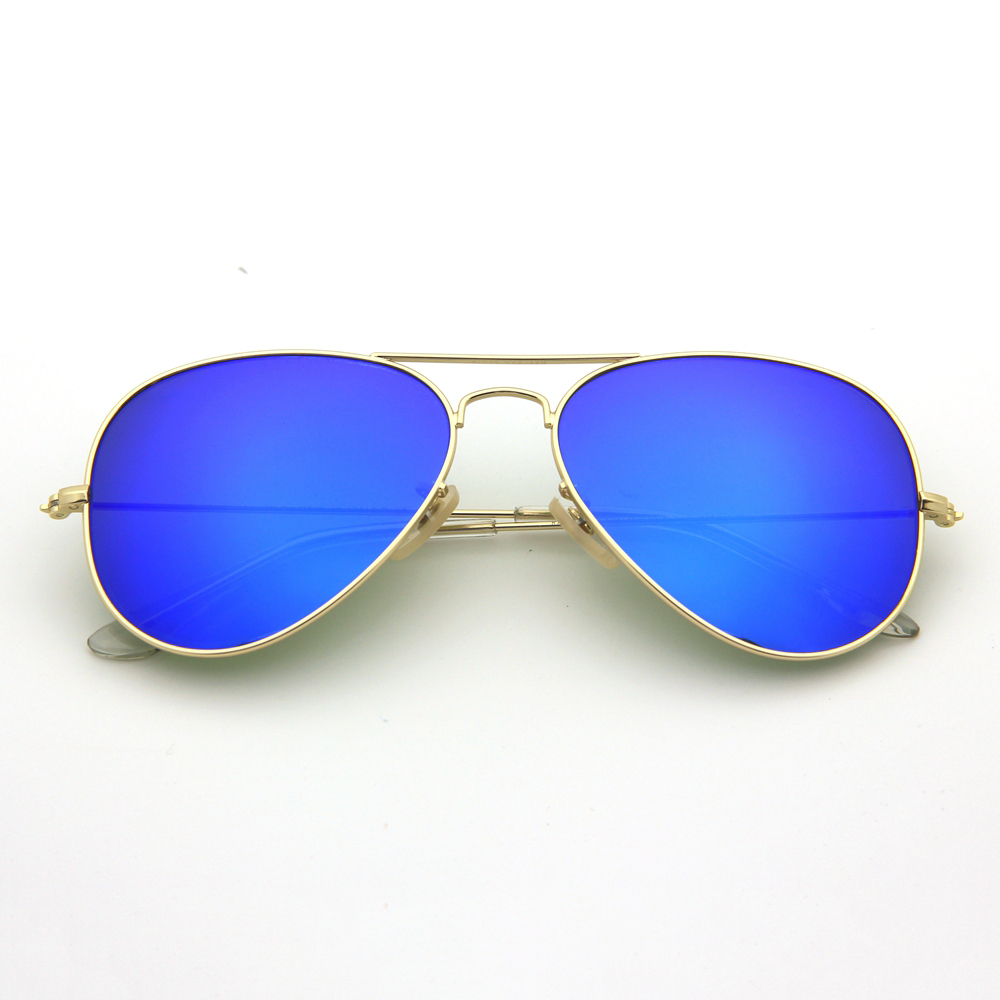 Wholesale Stainless Steel Iconic Aviator Sun Glasses of All Time Classic Pilot Sunglasses with Optical Glass Lenses 3025 Celebrities Wear Shades Online