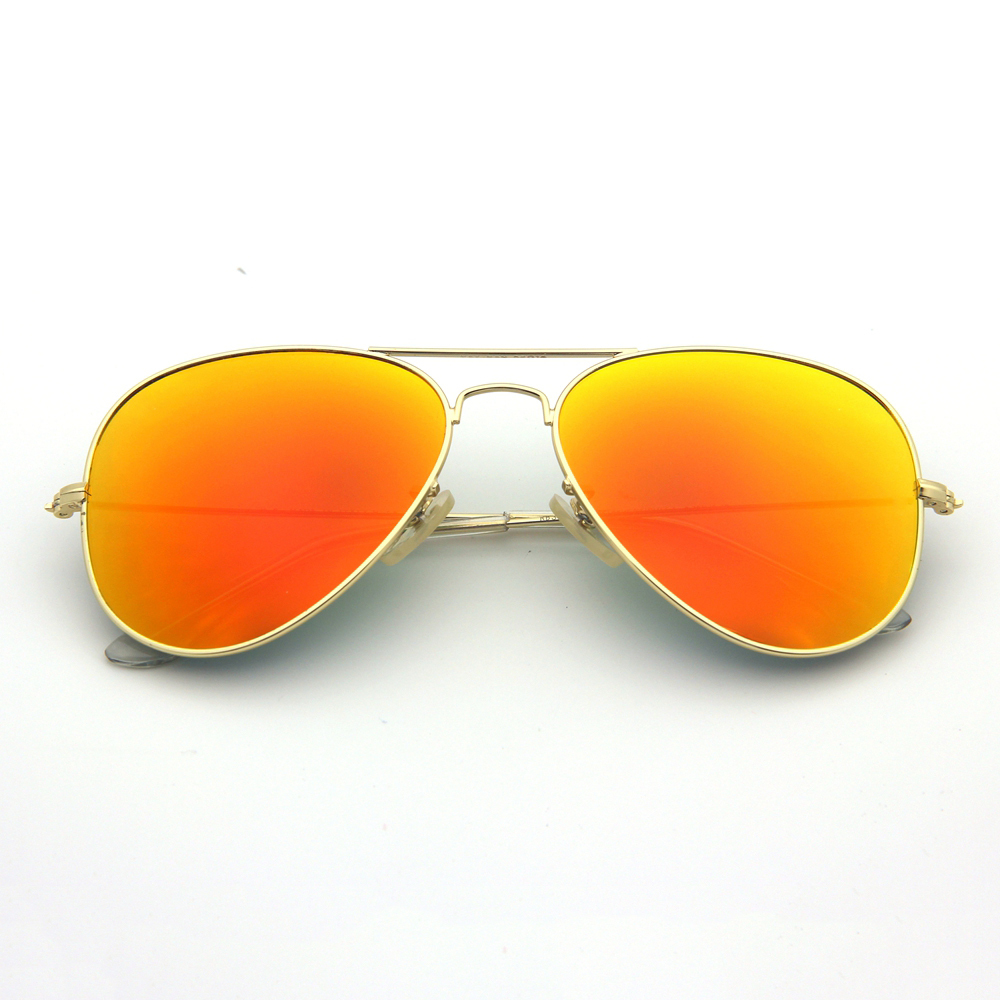 Wholesale Stainless Steel Iconic Aviator Sun Glasses of All Time Classic Pilot Sunglasses with Optical Glass Lenses 3025 Celebrities Wear Shades Online