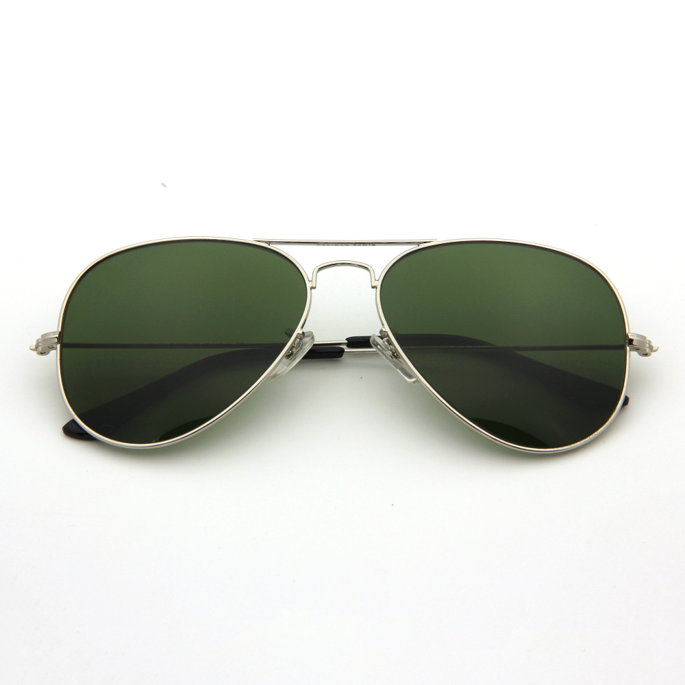 Wholesale Stainless Steel Iconic Aviator Sun Glasses of All Time Classic Pilot Sunglasses with Optical Glass Lenses 3025 Celebrities Wear Shades Online