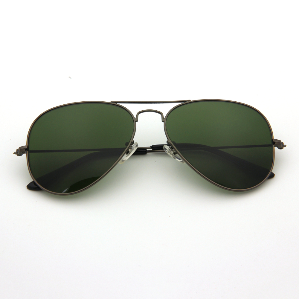 Wholesale Stainless Steel Iconic Aviator Sun Glasses of All Time Classic Pilot Sunglasses with Optical Glass Lenses 3025 Celebrities Wear Shades Online