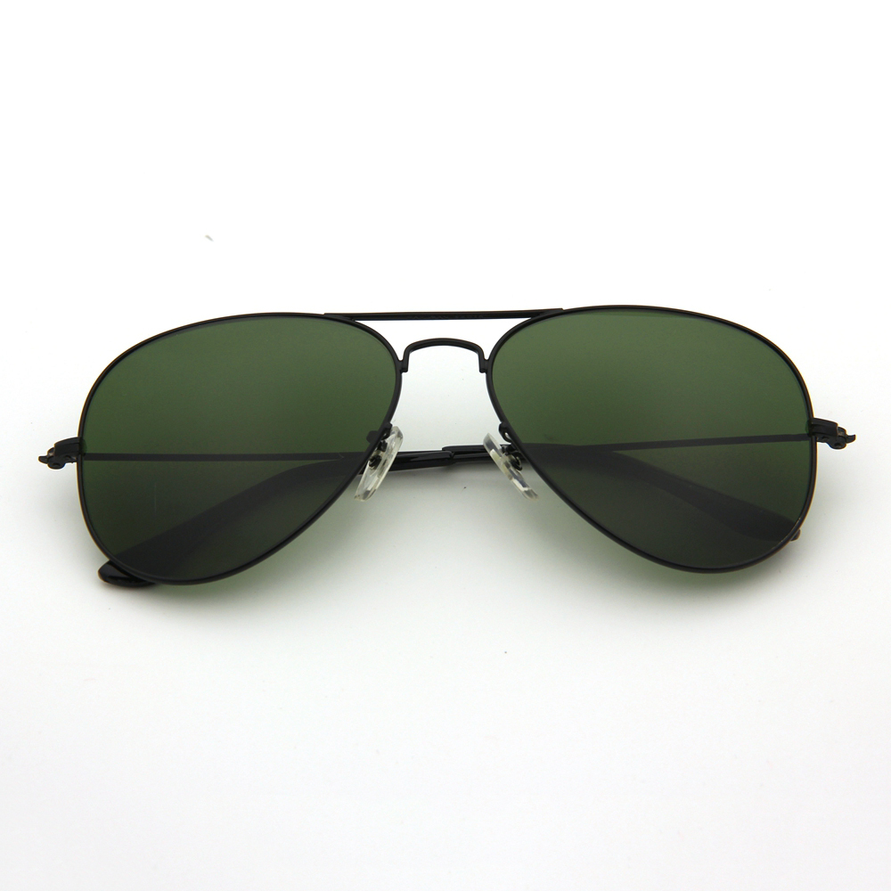 Wholesale Stainless Steel Iconic Aviator Sun Glasses of All Time Classic Pilot Sunglasses with Optical Glass Lenses 3025 Celebrities Wear Shades Online