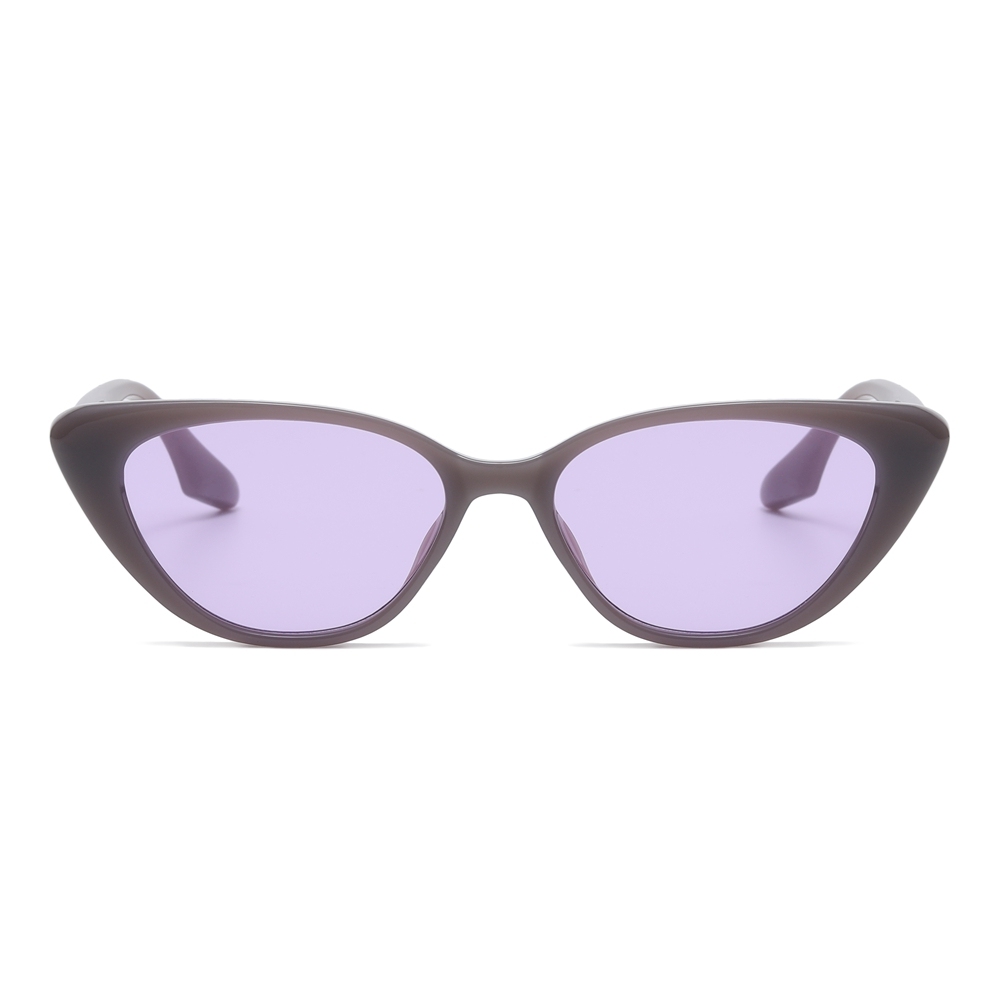 Ready Made Women's Plastic Fashion Cateye Sunglasses with Metal Accent Piece Vintage and Modern Styles Designer Cat Eye Shades Wholesale Online
