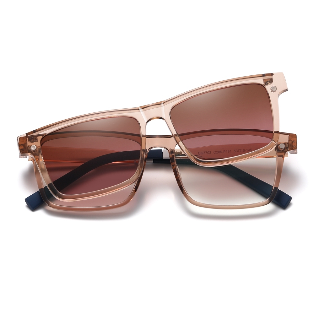 Custom Women's Dual-color Small Sports Sunglasses Polarized Fishing Shades for Men Polycarbonate Wrap Around Hiking Glasses Wholesale Online