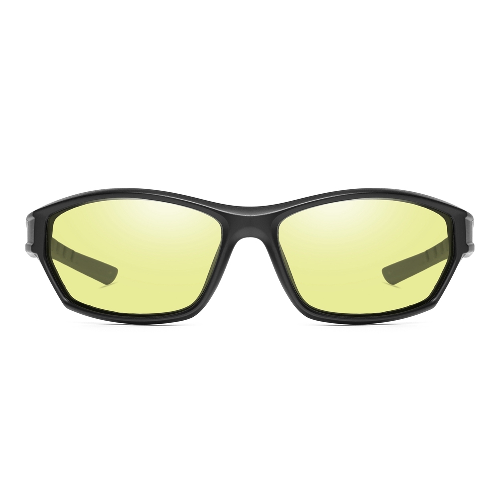Custom Women's Dual-color Small Sports Sunglasses Polarized Fishing Shades for Men Polycarbonate Wrap Around Hiking Glasses Wholesale Online