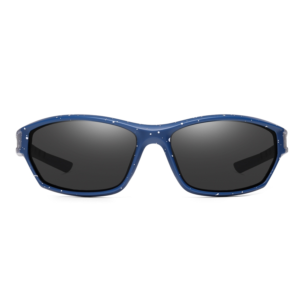 Custom Women's Dual-color Small Sports Sunglasses Polarized Fishing Shades for Men Polycarbonate Wrap Around Hiking Glasses Wholesale Online