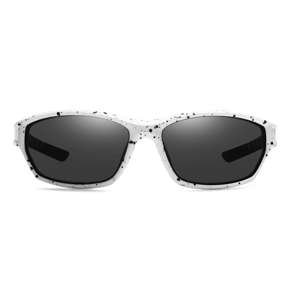 Custom Women's Dual-color Small Sports Sunglasses Polarized Fishing Shades for Men Polycarbonate Wrap Around Hiking Glasses Wholesale Online