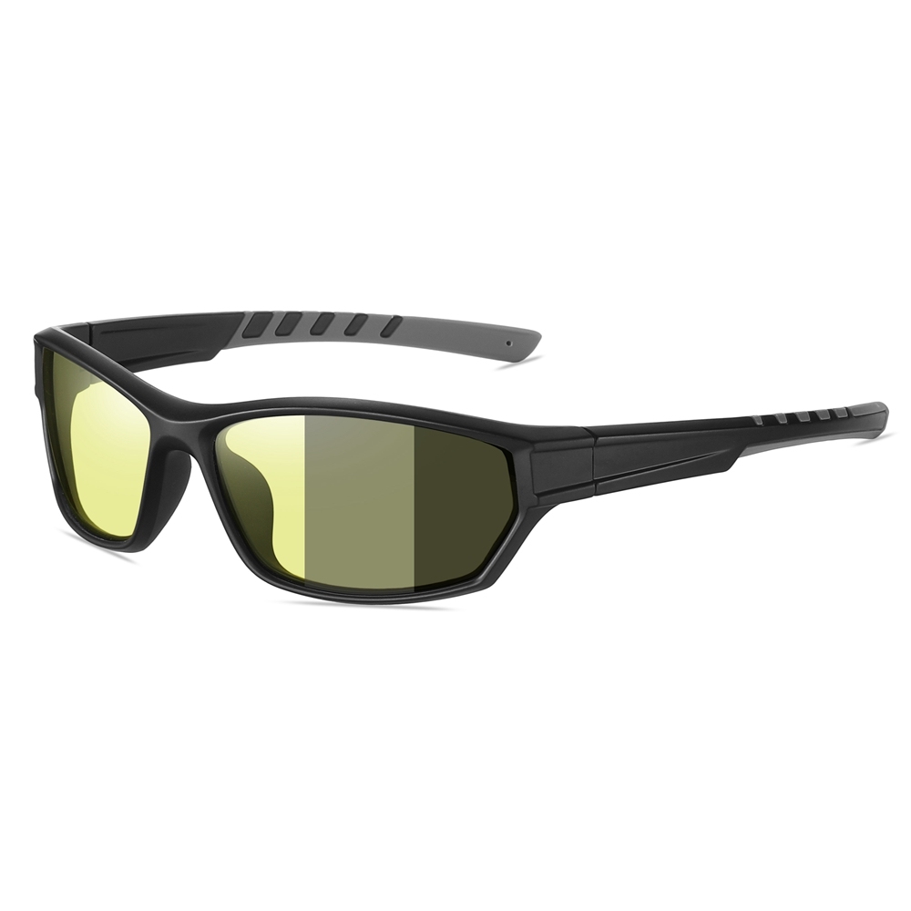Custom Women's Dual-color Small Sports Sunglasses Polarized Fishing Shades for Men Polycarbonate Wrap Around Hiking Glasses Wholesale Online