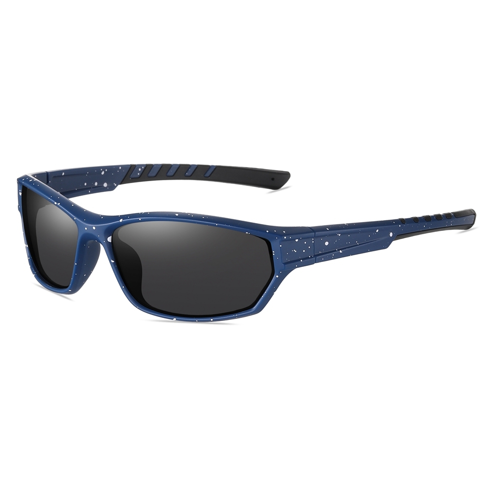 Custom Women's Dual-color Small Sports Sunglasses Polarized Fishing Shades for Men Polycarbonate Wrap Around Hiking Glasses Wholesale Online