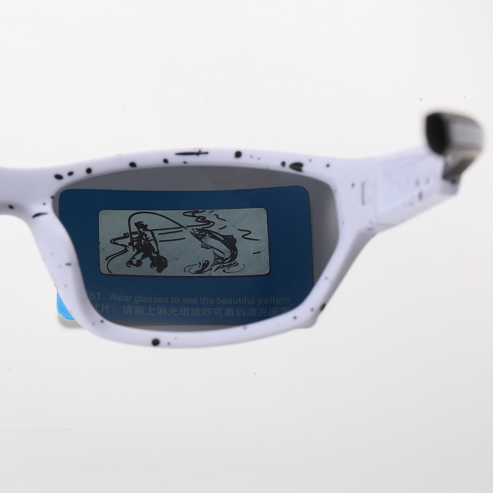 Custom Women's Dual-color Small Sports Sunglasses Polarized Fishing Shades for Men Polycarbonate Wrap Around Hiking Glasses Wholesale Online