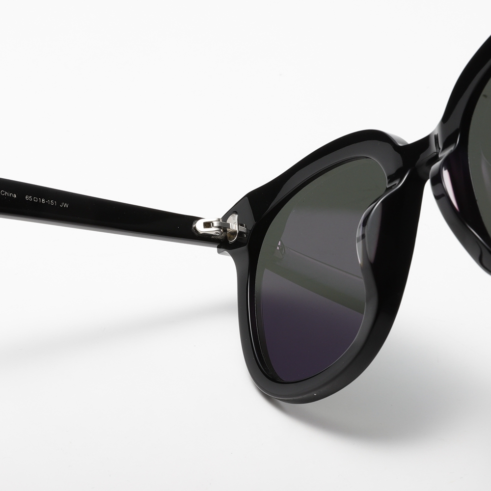 Custom Ladies Big Round Square Acetate Sunglasses GM Brand Myma Flatba Black Shades with Pins for Men's Designer Eyewear Wholesale Online