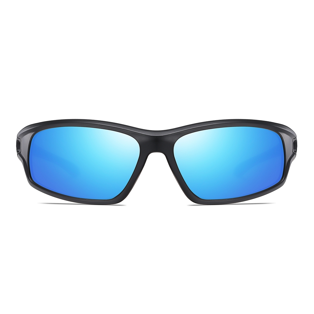 Affordable Plastic Wrap Around Sunglasses with Holes in Arms Outdoor Sports Shades for Men's Polarized Fishing Glasses Bulk Wholesale Online