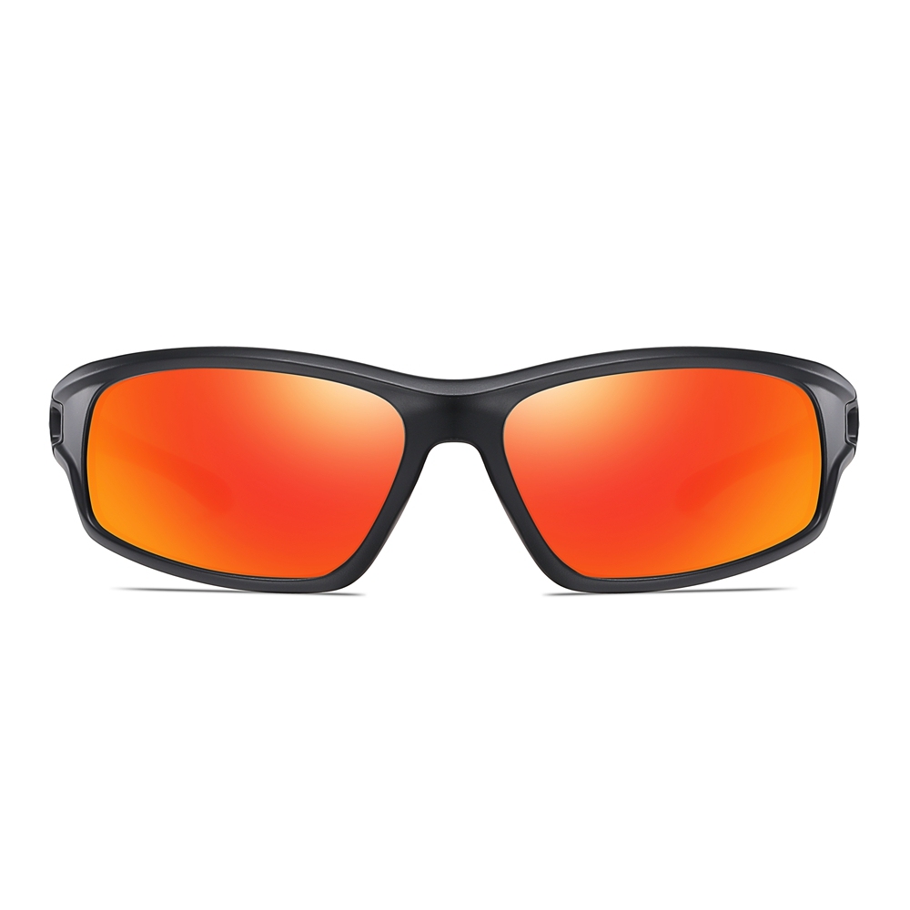 Affordable Plastic Wrap Around Sunglasses with Holes in Arms Outdoor Sports Shades for Men's Polarized Fishing Glasses Bulk Wholesale Online