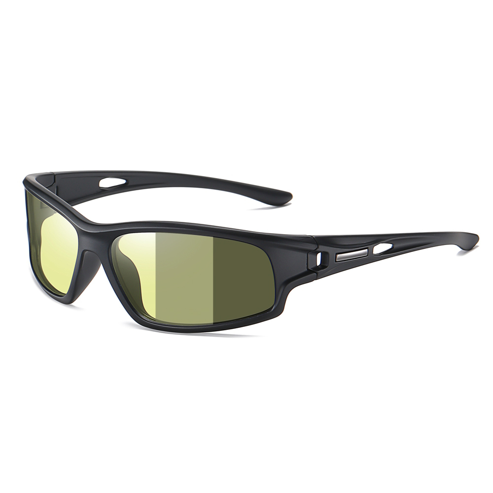 Affordable Plastic Wrap Around Sunglasses with Holes in Arms Outdoor Sports Shades for Men's Polarized Fishing Glasses Bulk Wholesale Online