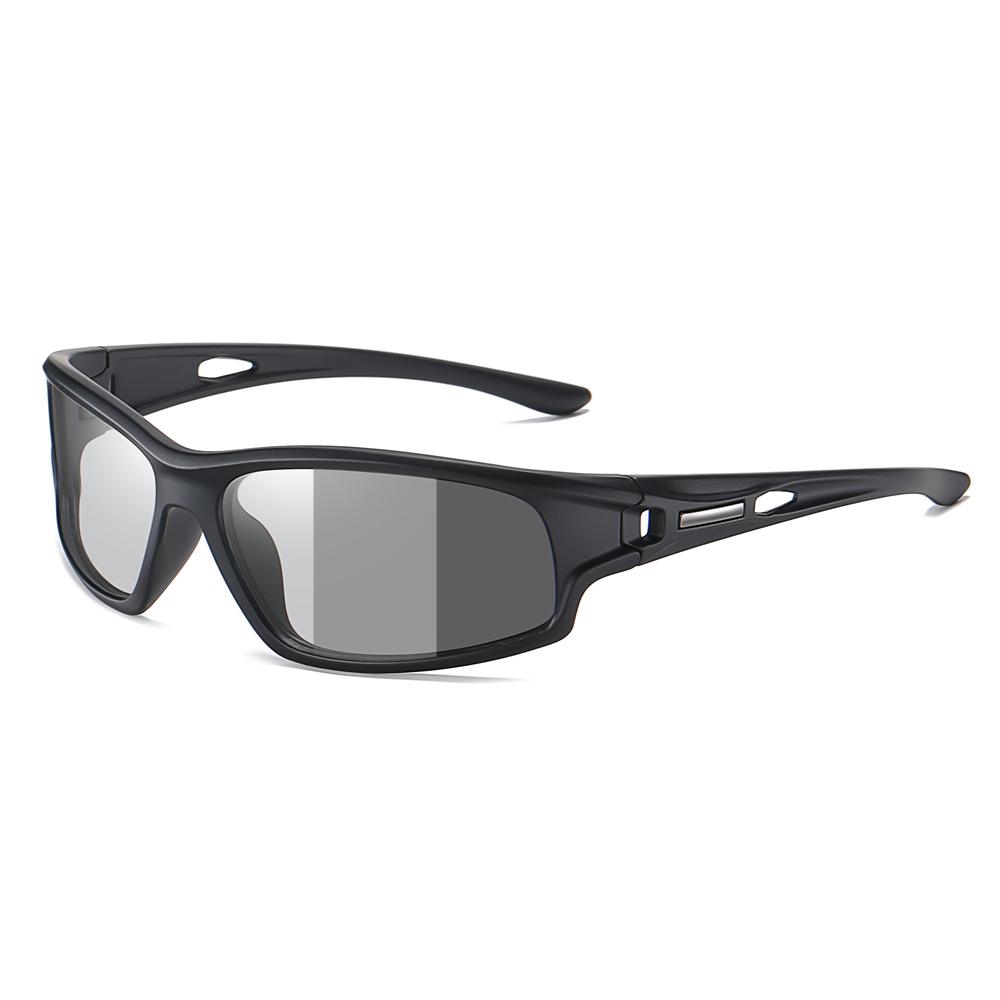 Affordable Plastic Wrap Around Sunglasses with Holes in Arms Outdoor Sports Shades for Men's Polarized Fishing Glasses Bulk Wholesale Online