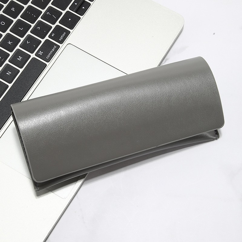 Custom Hidden Magnetic Closure Soft Pu Leather Glasses Case with Logo for Travel Sunglasses Packaging Box Supplier Wholesale Online