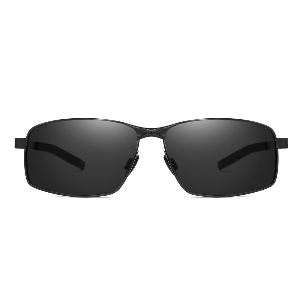 Bulk Order Classic Rectangle Metal Sunglass UV Protection Polarized Driving Shades for Men's Everyday Wear Commuting Sunglasses Wholesale Online