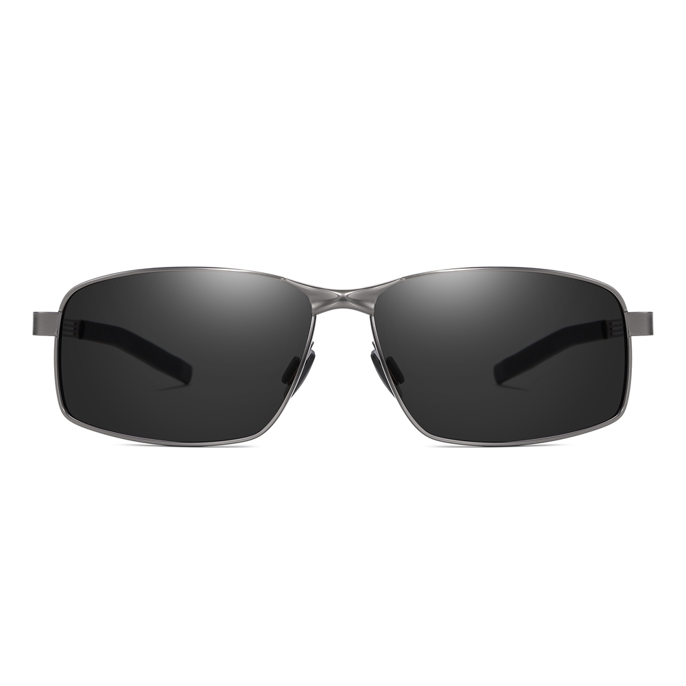 Bulk Order Classic Rectangle Metal Sunglass UV Protection Polarized Driving Shades for Men's Everyday Wear Commuting Sunglasses Wholesale Online