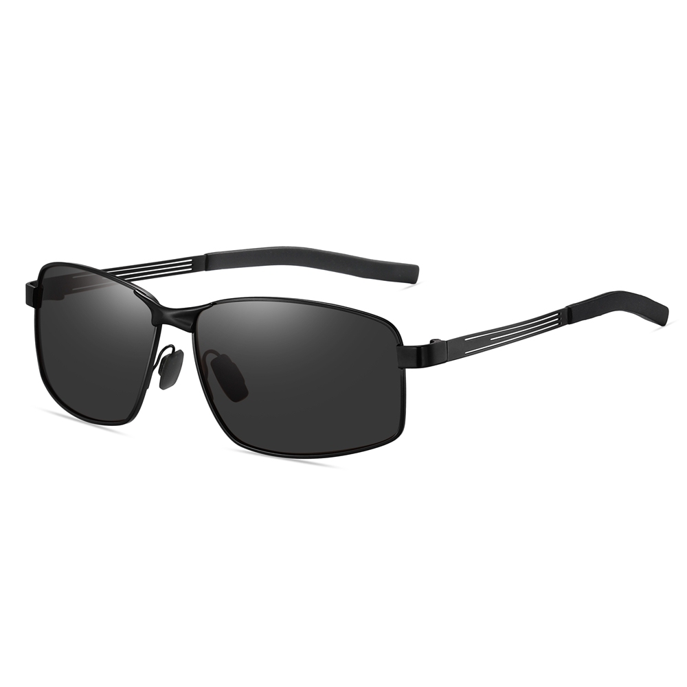 Bulk Order Classic Rectangle Metal Sunglass UV Protection Polarized Driving Shades for Men's Everyday Wear Commuting Sunglasses Wholesale Online