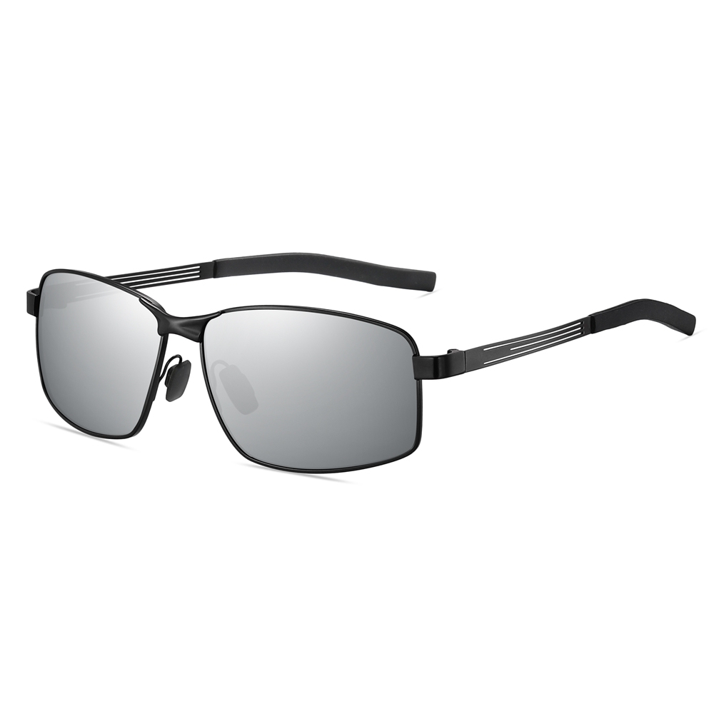 Bulk Order Classic Rectangle Metal Sunglass UV Protection Polarized Driving Shades for Men's Everyday Wear Commuting Sunglasses Wholesale Online