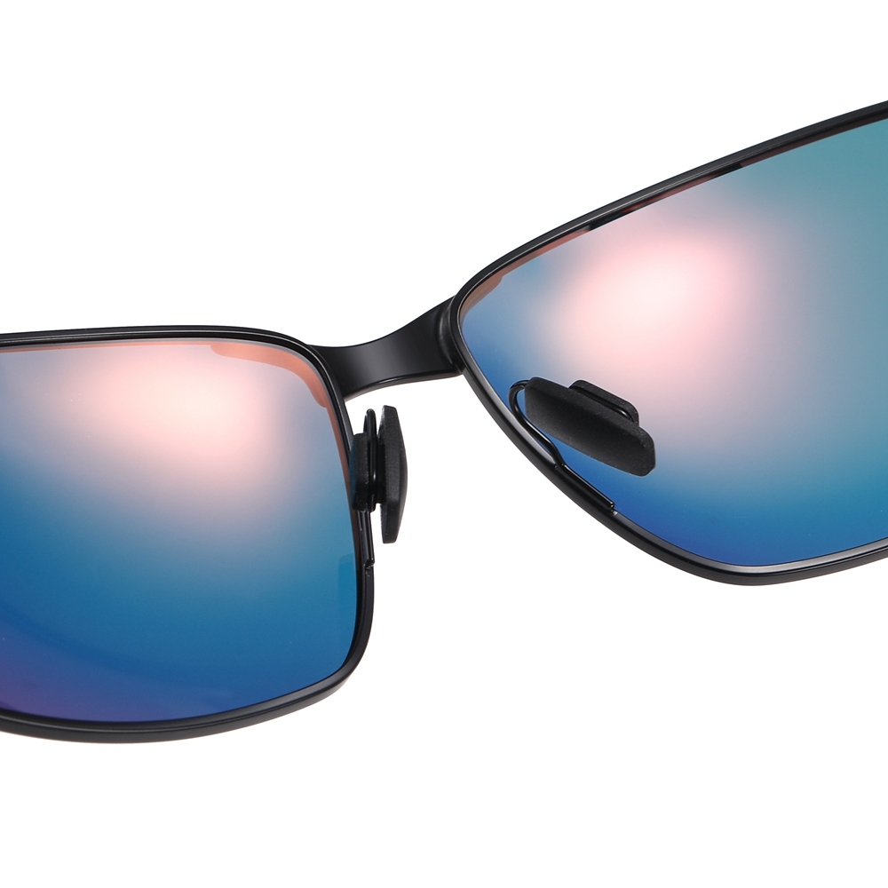 Bulk Order Classic Rectangle Metal Sunglass UV Protection Polarized Driving Shades for Men's Everyday Wear Commuting Sunglasses Wholesale Online