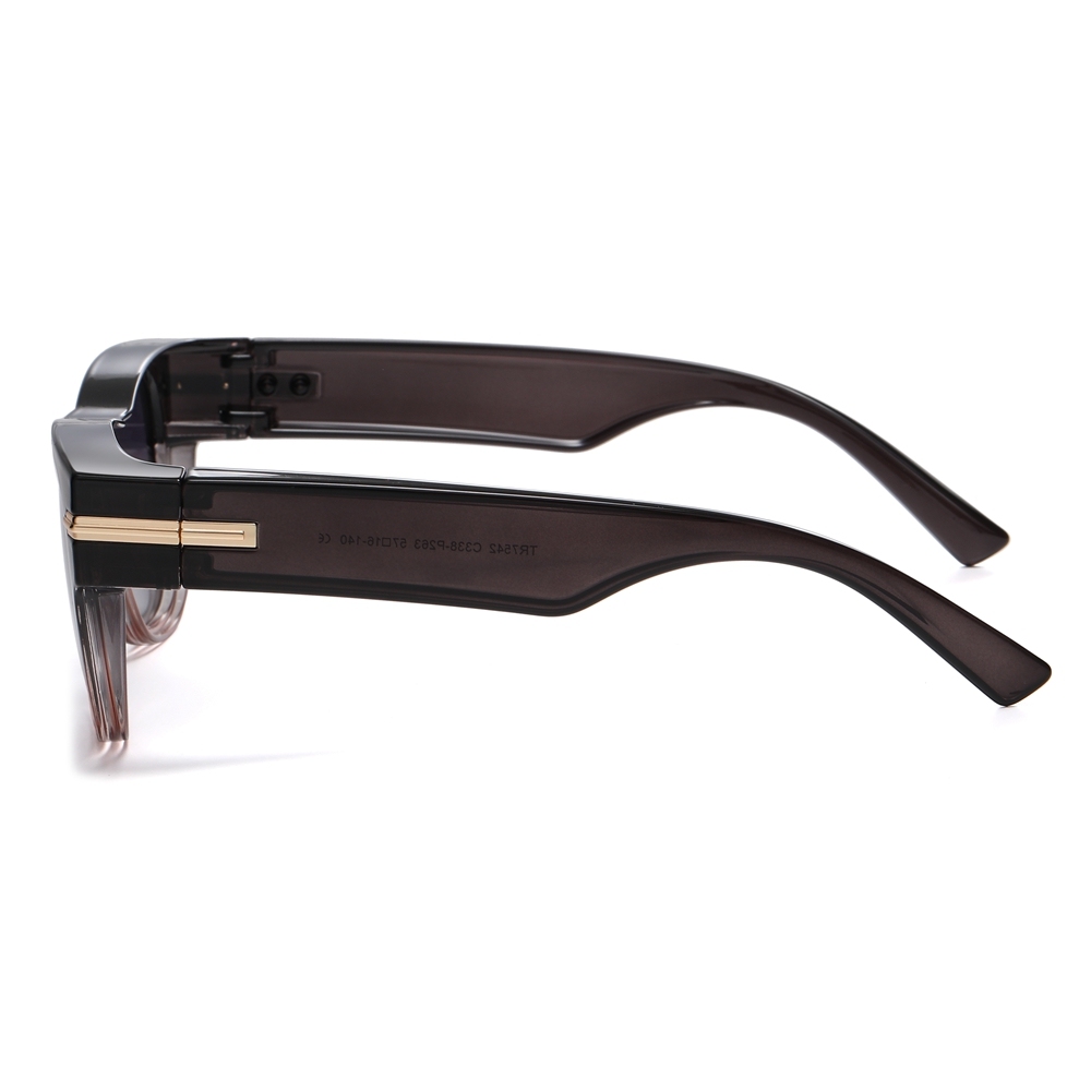 Men's Lightweight Square Shades to Cover Prescription Glasses for Women‘s Polarized Fashion Sunglasses that Fit Over Eyeglasses Wholesale Bulk
