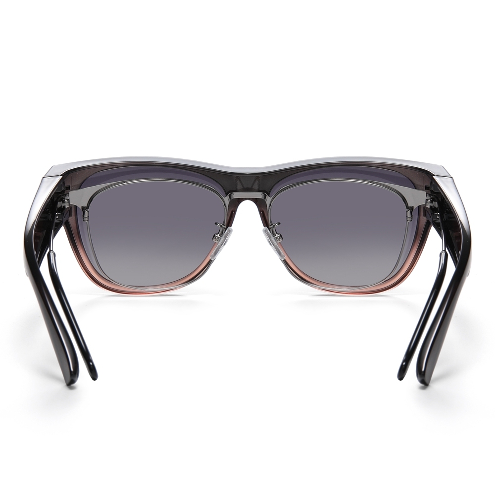 Men's Lightweight Square Shades to Cover Prescription Glasses for Women‘s Polarized Fashion Sunglasses that Fit Over Eyeglasses Wholesale Bulk
