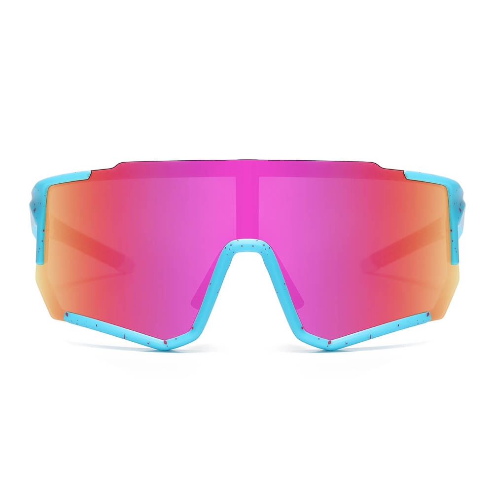 Ready Made Plastic Sports Bicycle Racing Sunglasses with Prescription Inserts for Polarized Cycling Glasses Wholesale Bike Riding Shades Online