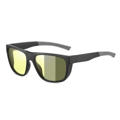 Black/Yellow to Grey