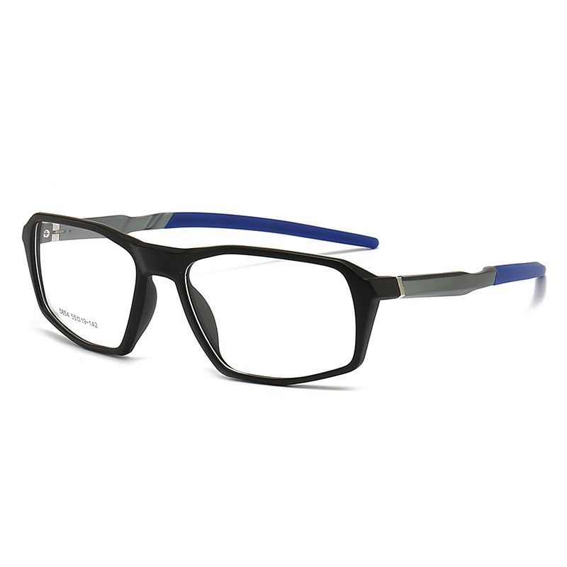 Custom TR90 Rectangular Sports Glasses for Running Eyewear Manufacturer China Men's RX Eyeglasses Wholesale Athletic Prescription Frames