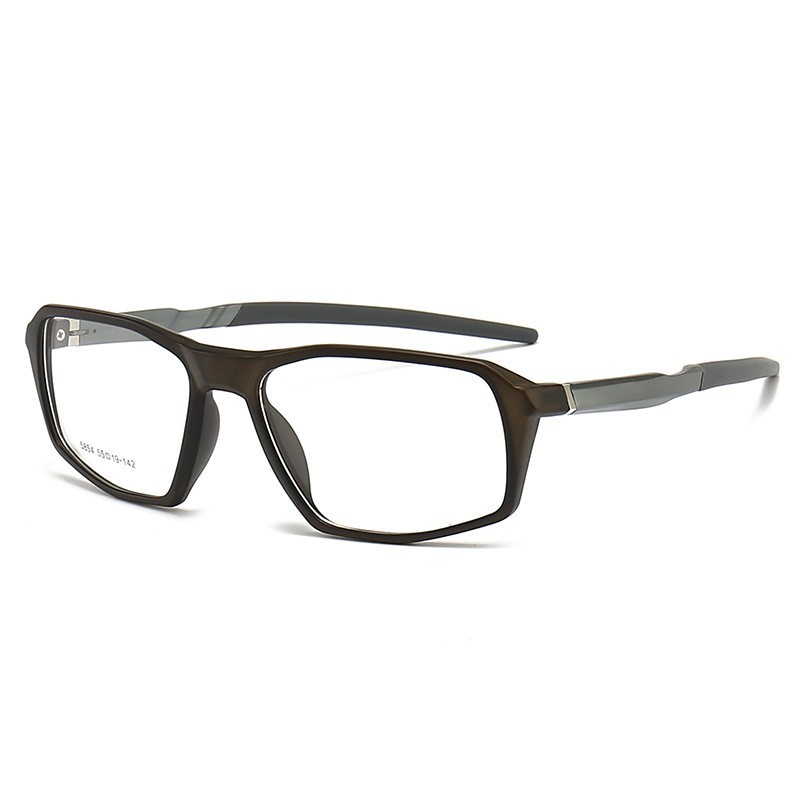 Custom TR90 Rectangular Sports Glasses for Running Eyewear Manufacturer China Men's RX Eyeglasses Wholesale Athletic Prescription Frames