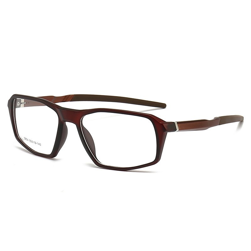 Custom TR90 Rectangular Sports Glasses for Running Eyewear Manufacturer China Men's RX Eyeglasses Wholesale Athletic Prescription Frames