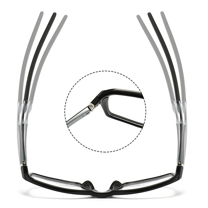Custom TR90 Rectangular Sports Glasses for Running Eyewear Manufacturer China Men's RX Eyeglasses Wholesale Athletic Prescription Frames