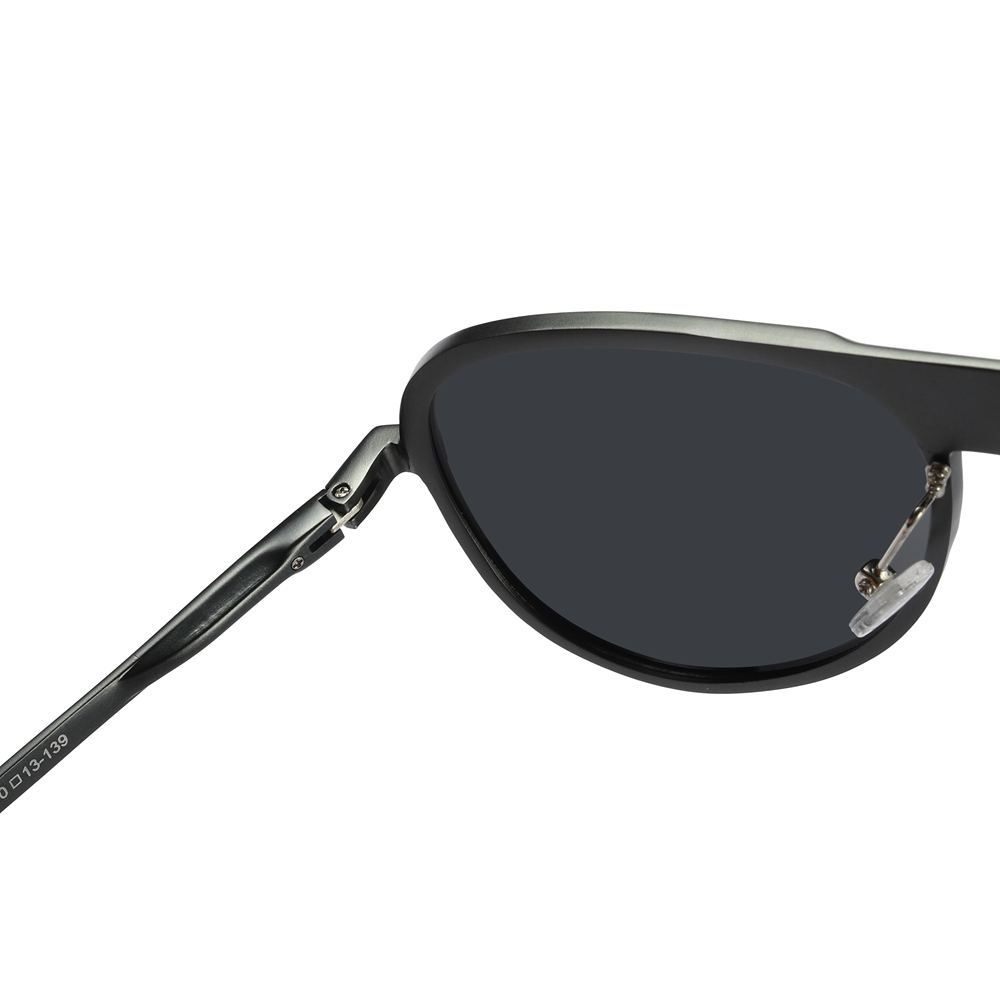 Custom Made Aluminum Modern Pilot Sunglasses for Casual Wear Polarized Everyday Glasses Men's Flat Top Aviator Shades Wholesale China