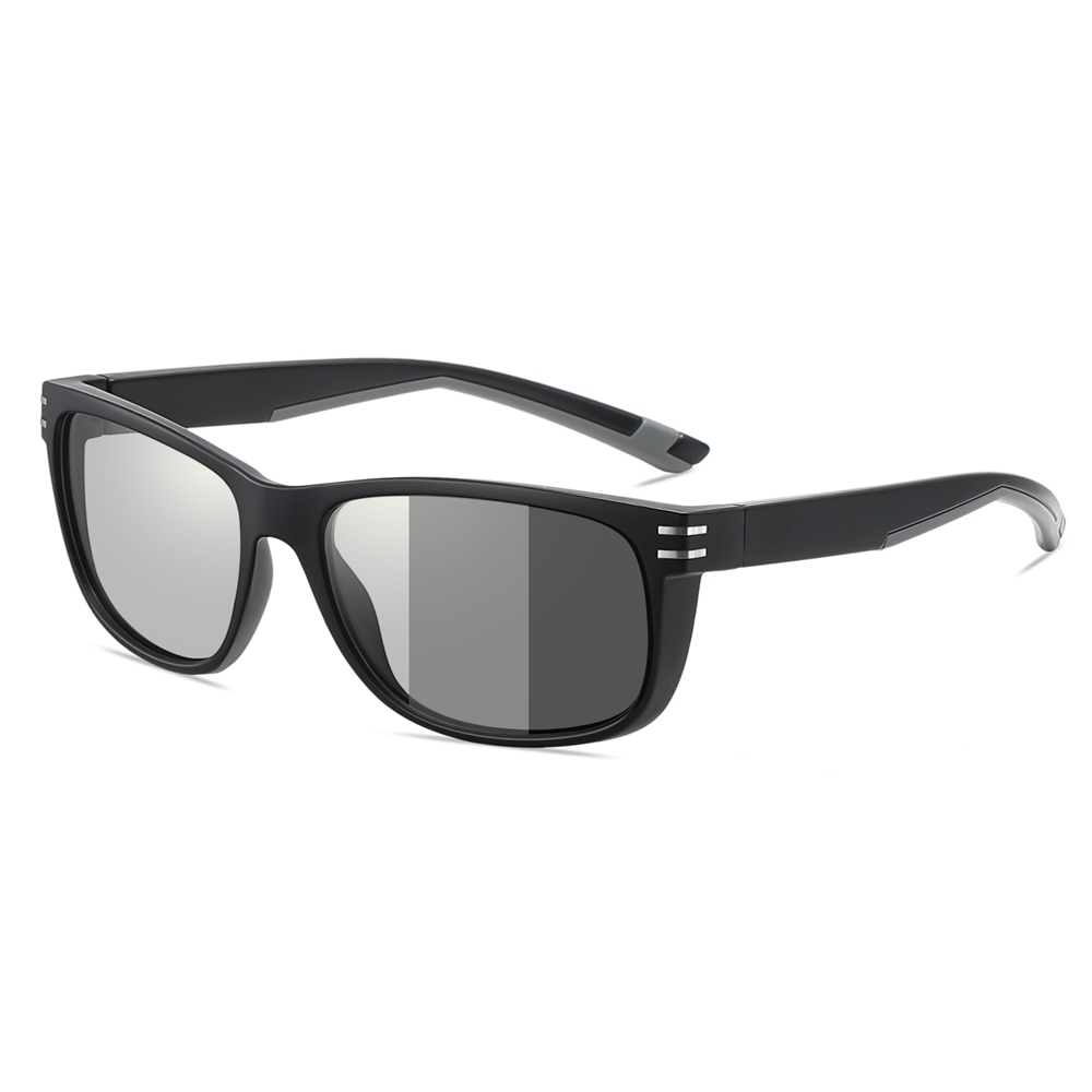 Custom Plastic Sporty Rectangle Sunglasses for Everyday Wear Casual Shades UV Protection Polarized Trekking Glasses Athleisure Eyewear Wholesale