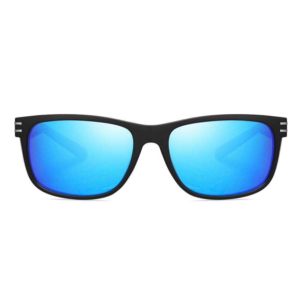 Custom Plastic Sporty Rectangle Sunglasses for Everyday Wear Casual Shades UV Protection Polarized Trekking Glasses Athleisure Eyewear Wholesale