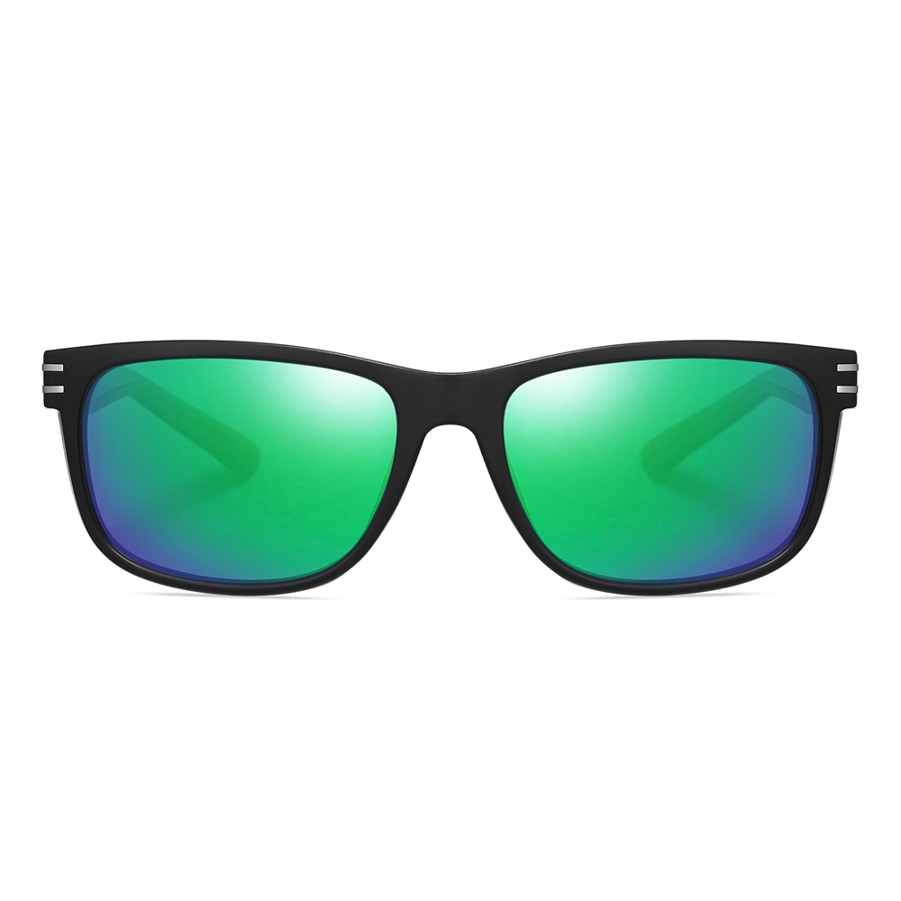 Custom Plastic Sporty Rectangle Sunglasses for Everyday Wear Casual Shades UV Protection Polarized Trekking Glasses Athleisure Eyewear Wholesale