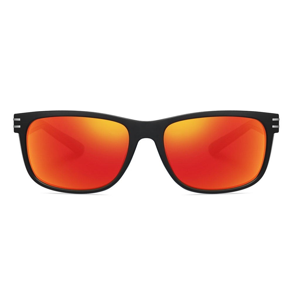 Custom Plastic Sporty Rectangle Sunglasses for Everyday Wear Casual Shades UV Protection Polarized Trekking Glasses Athleisure Eyewear Wholesale