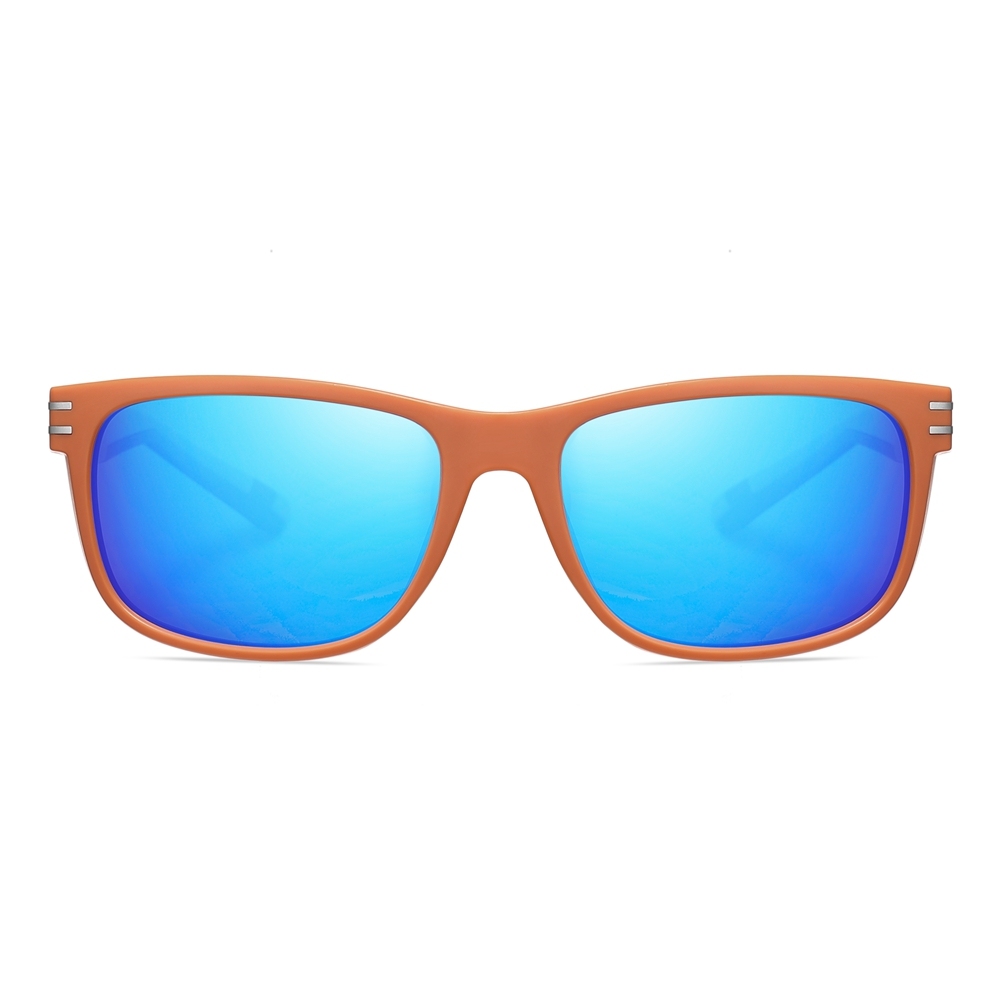 Custom Plastic Sporty Rectangle Sunglasses for Everyday Wear Casual Shades UV Protection Polarized Trekking Glasses Athleisure Eyewear Wholesale