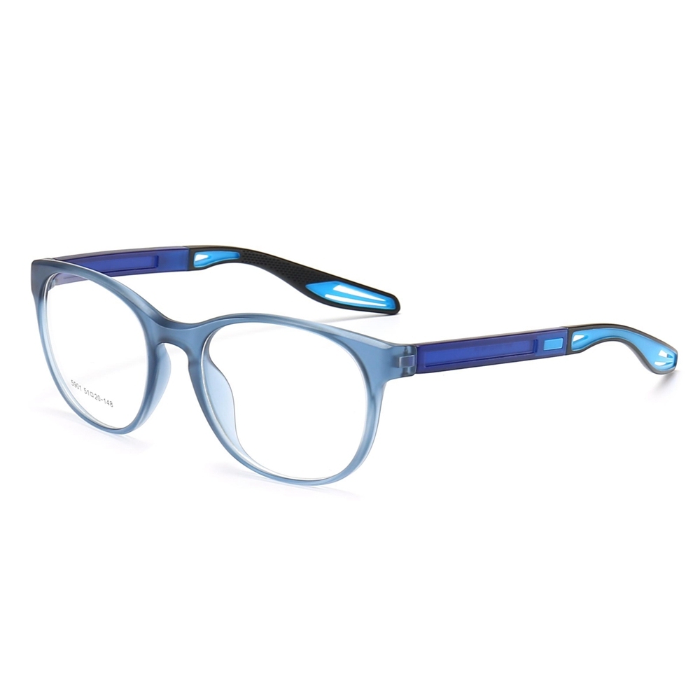 Custom TR90 Plastic Prescription Glasses with Detachable Arms P3 Round Shape Optical Frame for Youth Sports Eyeglasses Wholesale Online