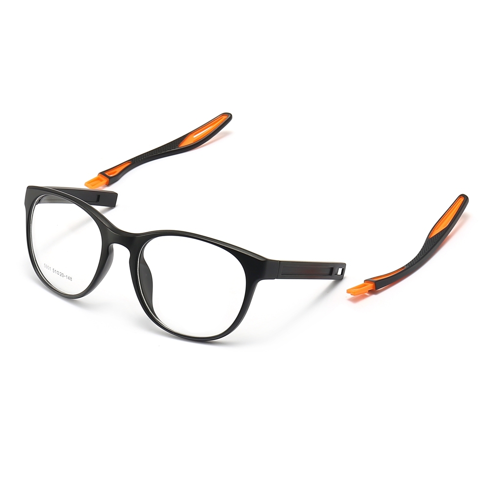 Custom TR90 Plastic Prescription Glasses with Detachable Arms P3 Round Shape Optical Frame for Youth Sports Eyeglasses Wholesale Online