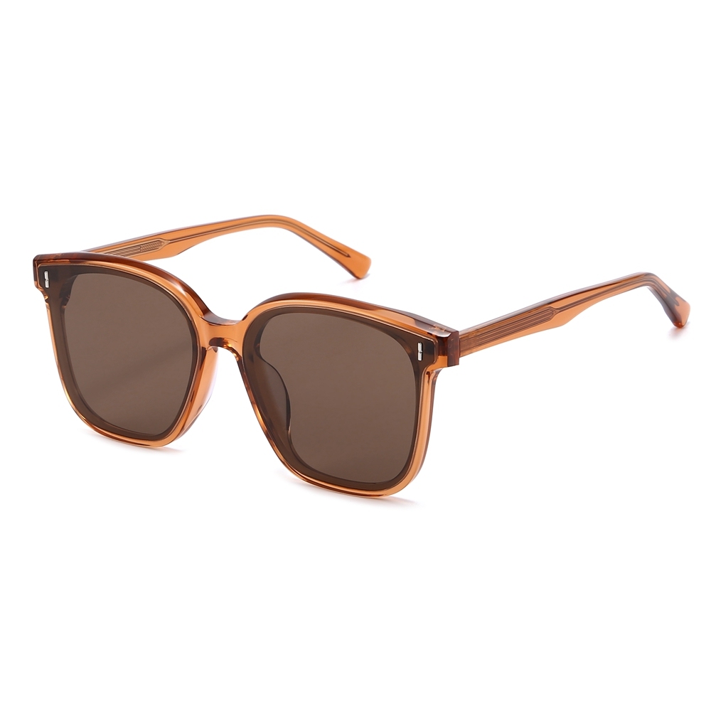 Custom Acetate Oversized Square Sun Glasses Fake Luxury Designer Eyewear Wholesale Korea Popular Brand Monster Frida Flatba Sunglasses Online