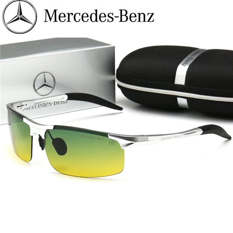 Wholesale Mercedes Benz Aluminum Polarized Driving Glasses for Men Automotive Sports Sunglasses Custom Luxury Car Brand Eyewear with Logo 8177