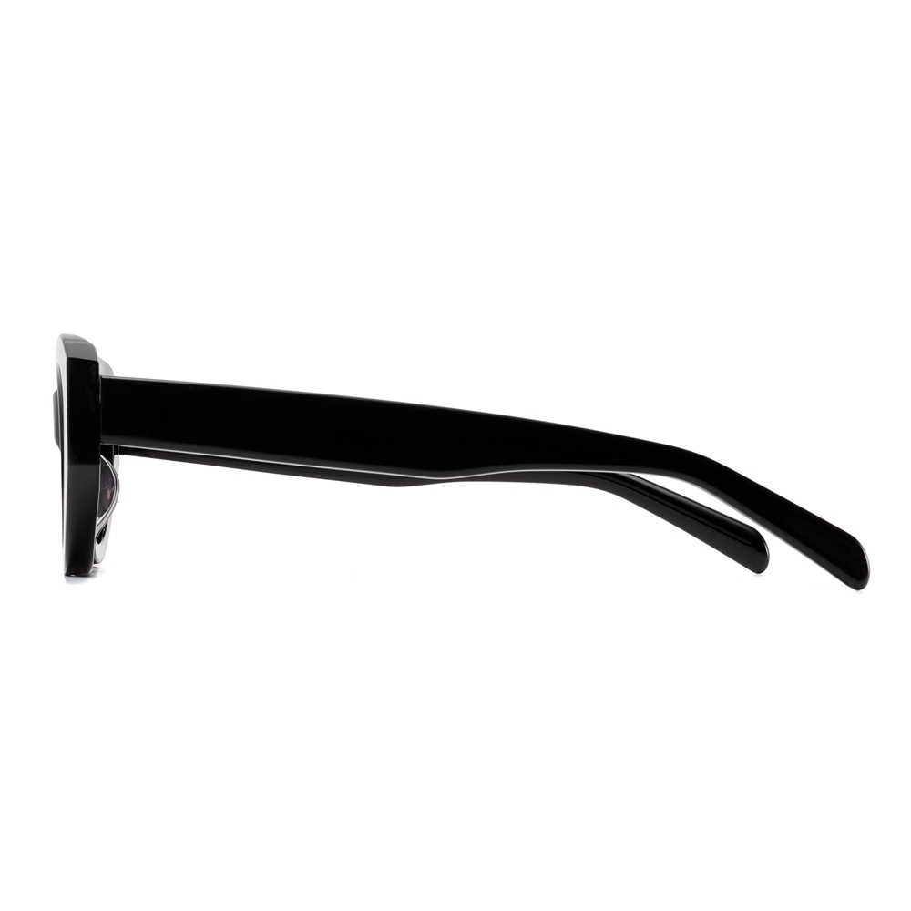 Custom Fashion-forward Winged Cat Eye Sunglasses with Oval Nylon Lenses for Women Acetate Designer Eyewear Wholesale Ladies Branded Shades Online