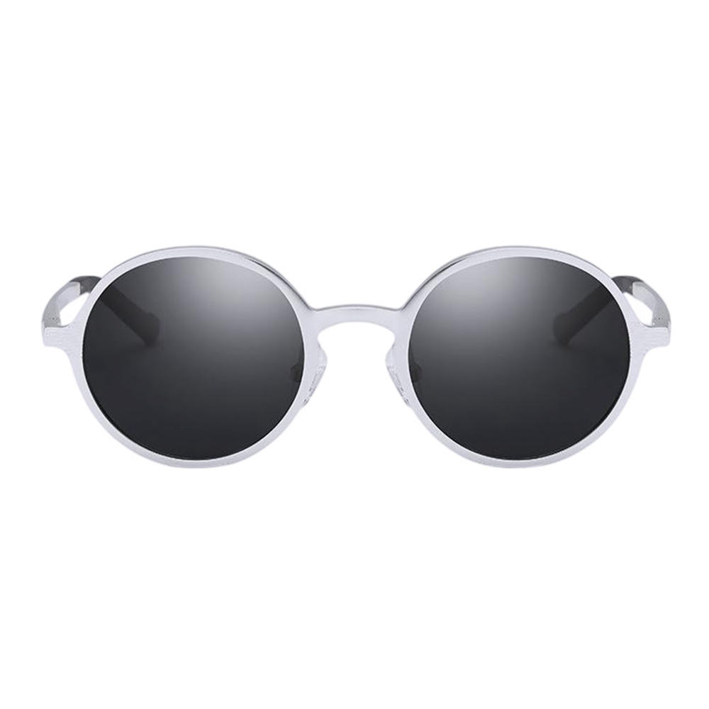 Bulk Wholesale Retro Round Polarized Shades for Men Aluminum Single Bridge Vintage Circle Sunglasses John Lennon Eyewear Manufacturer China